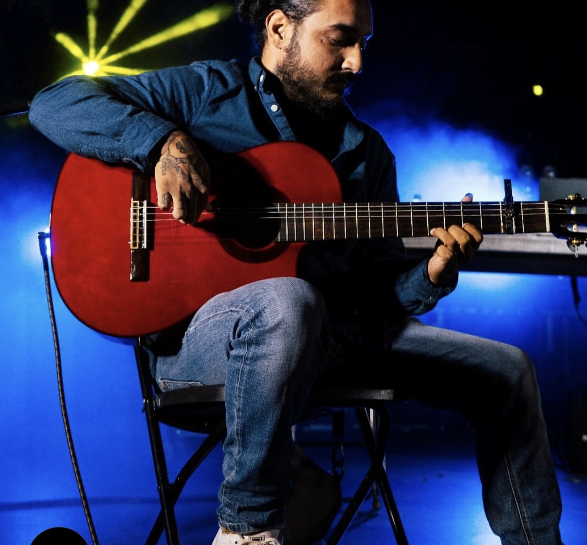 Guitarrista de De Estraperlo